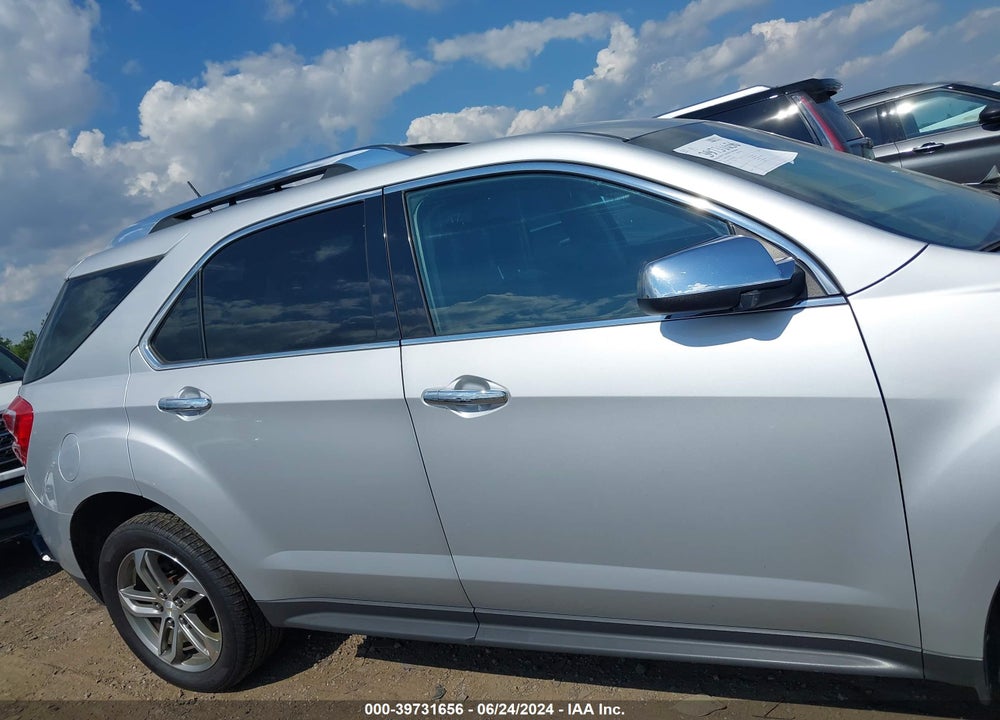 2016 CHEVROLET EQUINOX LTZ VIN: 2GNFLGE36G6200189