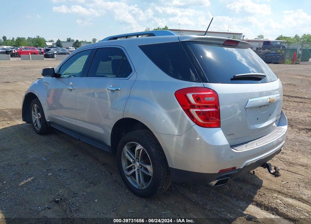 2016 CHEVROLET EQUINOX LTZ VIN: 2GNFLGE36G6200189