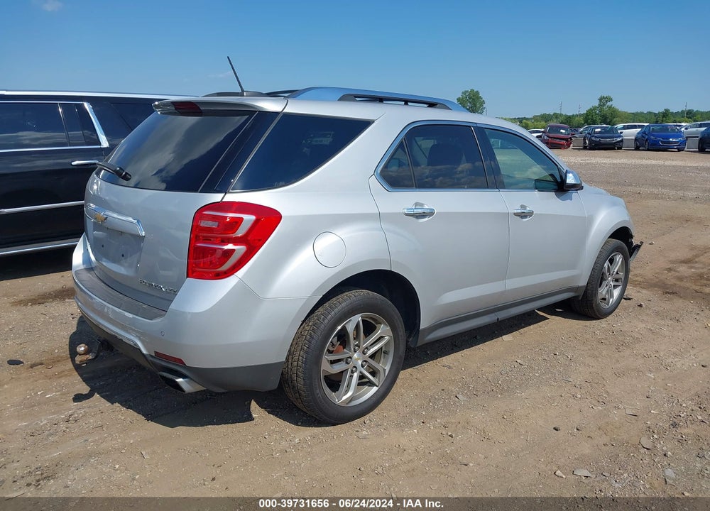 2016 CHEVROLET EQUINOX LTZ VIN: 2GNFLGE36G6200189