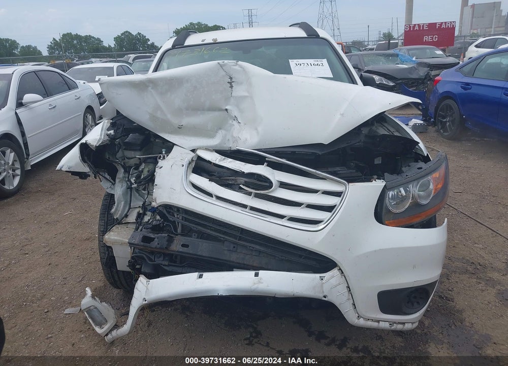 2010 HYUNDAI SANTA FE GLS VIN: 5NMSG3AB5AH361408