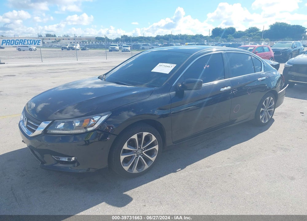 2014 HONDA ACCORD SPORT VIN: 1HGCR2F52EA173250