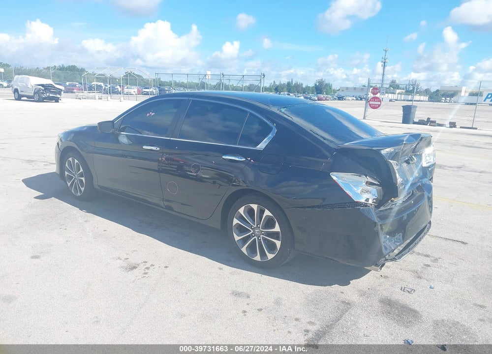 2014 HONDA ACCORD SPORT VIN: 1HGCR2F52EA173250