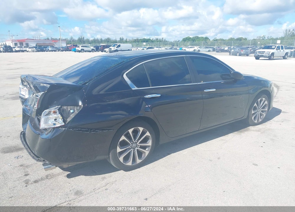 2014 HONDA ACCORD SPORT VIN: 1HGCR2F52EA173250