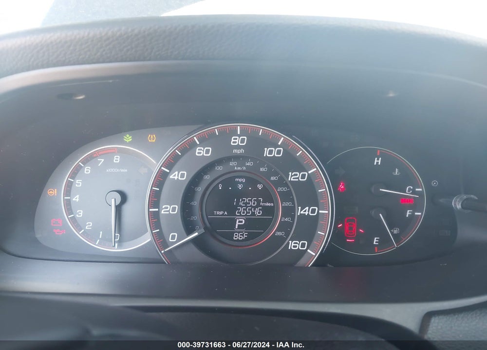 2014 HONDA ACCORD SPORT VIN: 1HGCR2F52EA173250