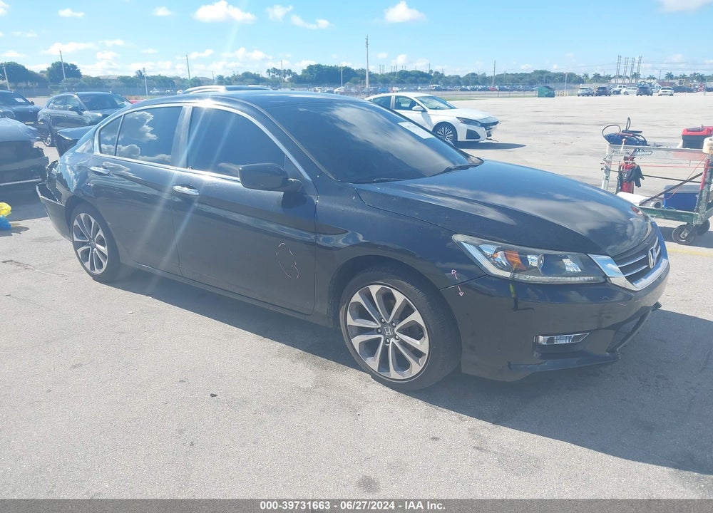 2014 HONDA ACCORD SPORT VIN: 1HGCR2F52EA173250