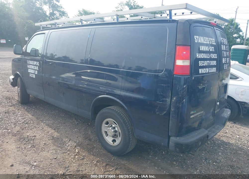 2011 CHEVROLET EXPRESS 2500 WORK VAN VIN: 1GCWGFCA9B1132278