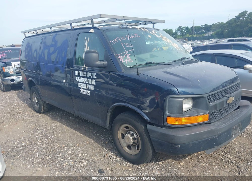 2011 CHEVROLET EXPRESS 2500 WORK VAN VIN: 1GCWGFCA9B1132278