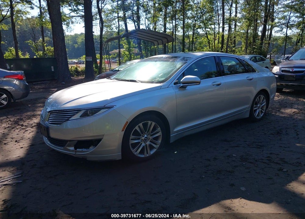 2014 LINCOLN MKZ VIN: 3LN6L2GK7ER809549