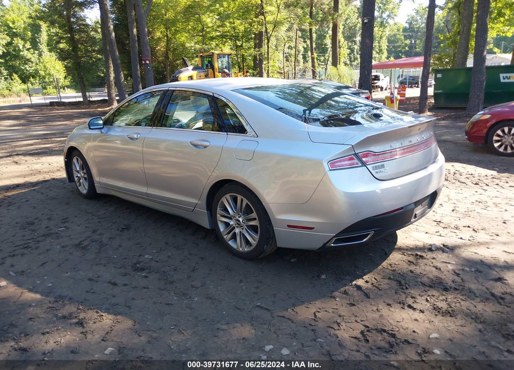 2014 LINCOLN MKZ VIN: 3LN6L2GK7ER809549