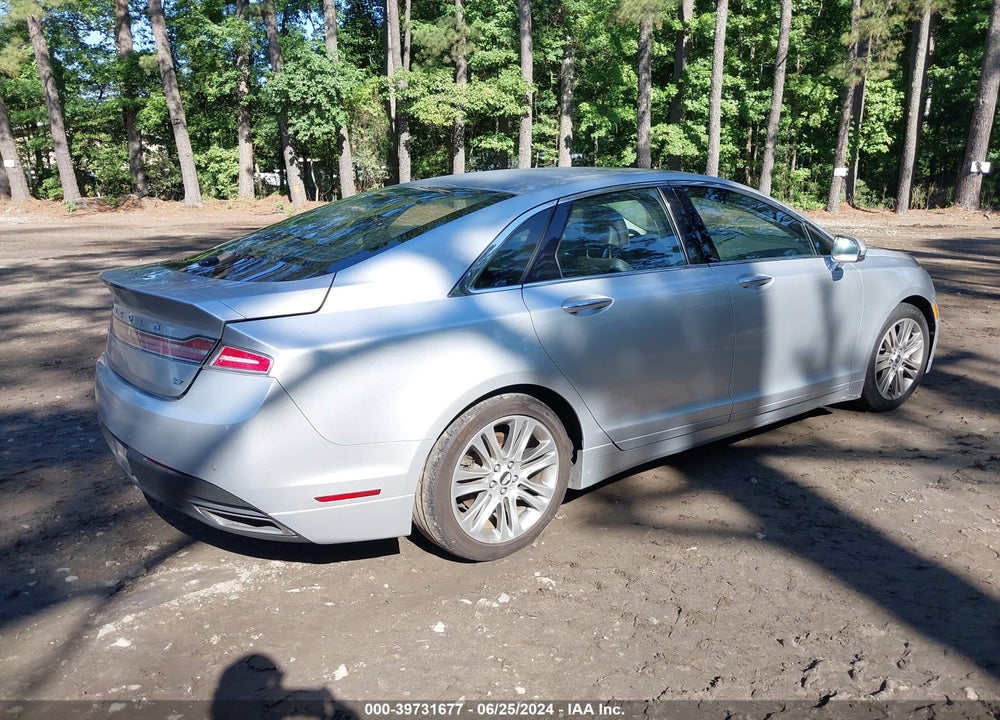 2014 LINCOLN MKZ VIN: 3LN6L2GK7ER809549