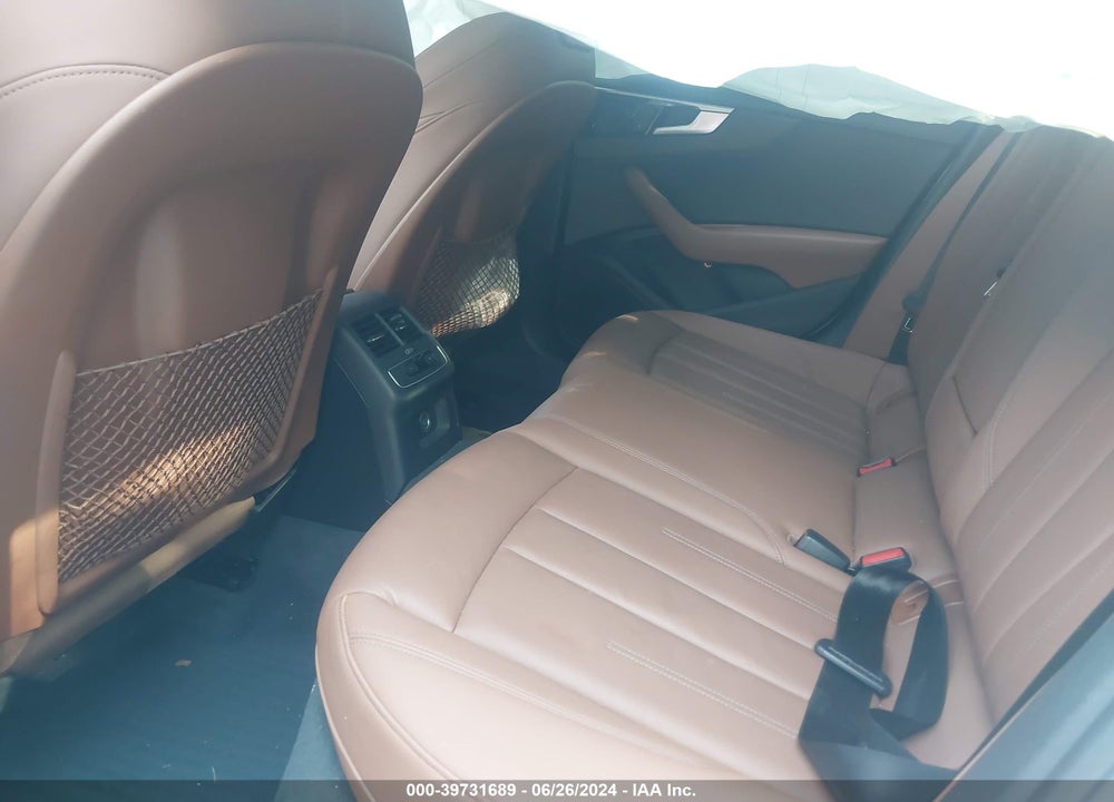 2020 AUDI A4 PREMIUM 45 TFSI QUATTRO S TRONIC VIN: WAUDNAF46LN012841