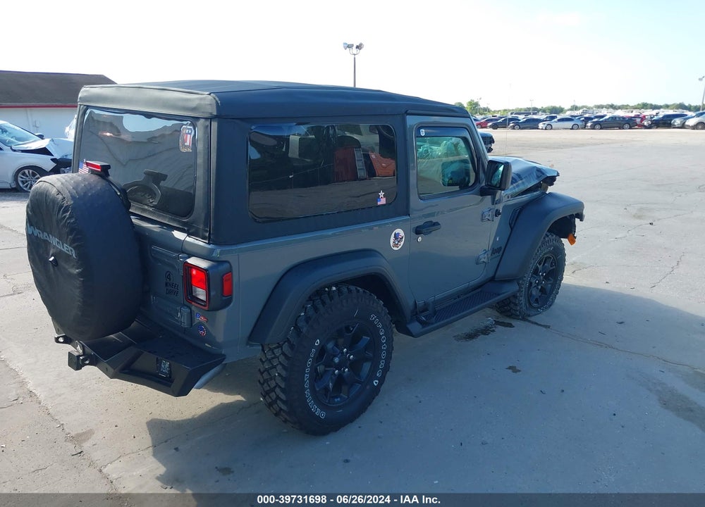 2021 JEEP WRANGLER WILLYS 4X4 VIN: 1C4GJXAN3MW832451