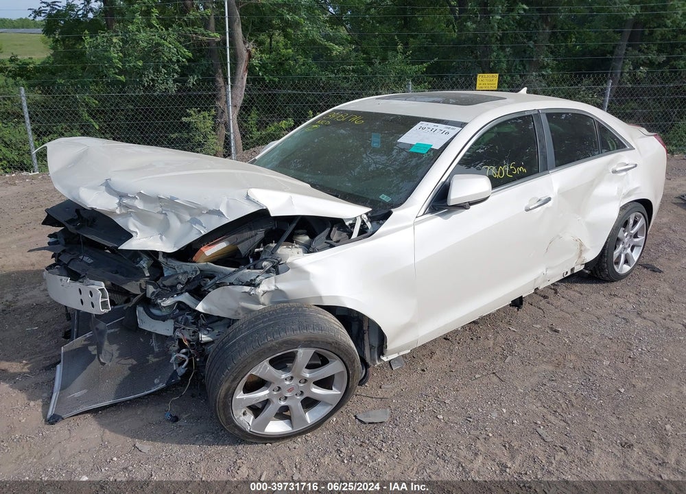 2014 CADILLAC ATS STANDARD VIN: 1G6AA5RA9E0100408