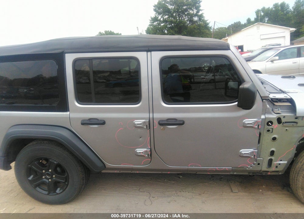 2018 JEEP WRANGLER UNLIMITED SPORT S 4X4 VIN: 1C4HJXDGXJW173698