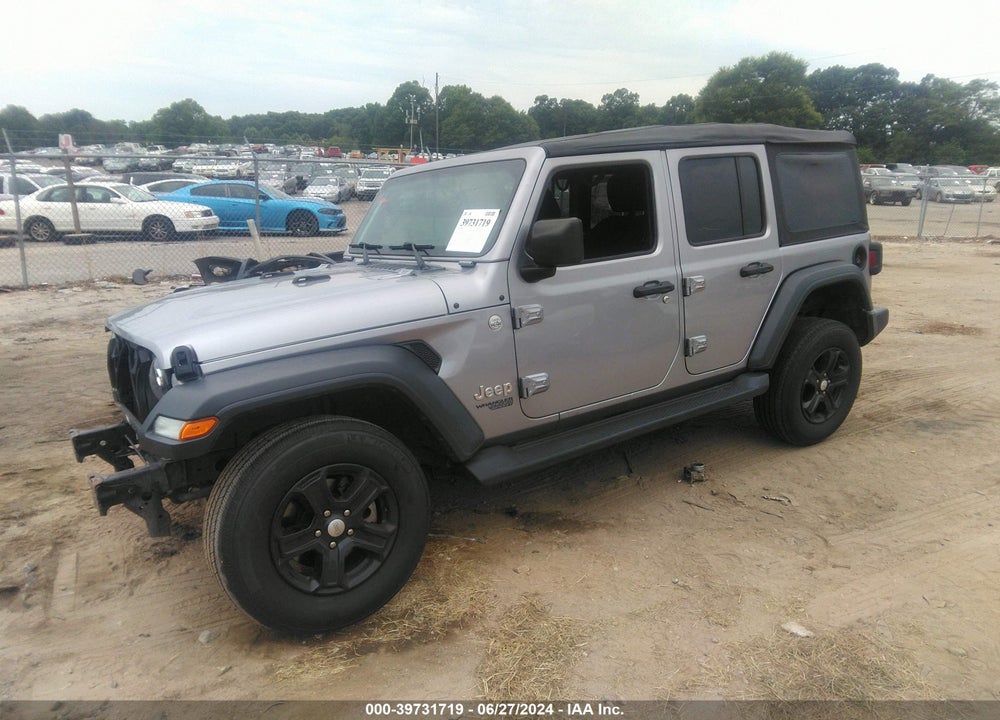 2018 JEEP WRANGLER UNLIMITED SPORT S 4X4 VIN: 1C4HJXDGXJW173698