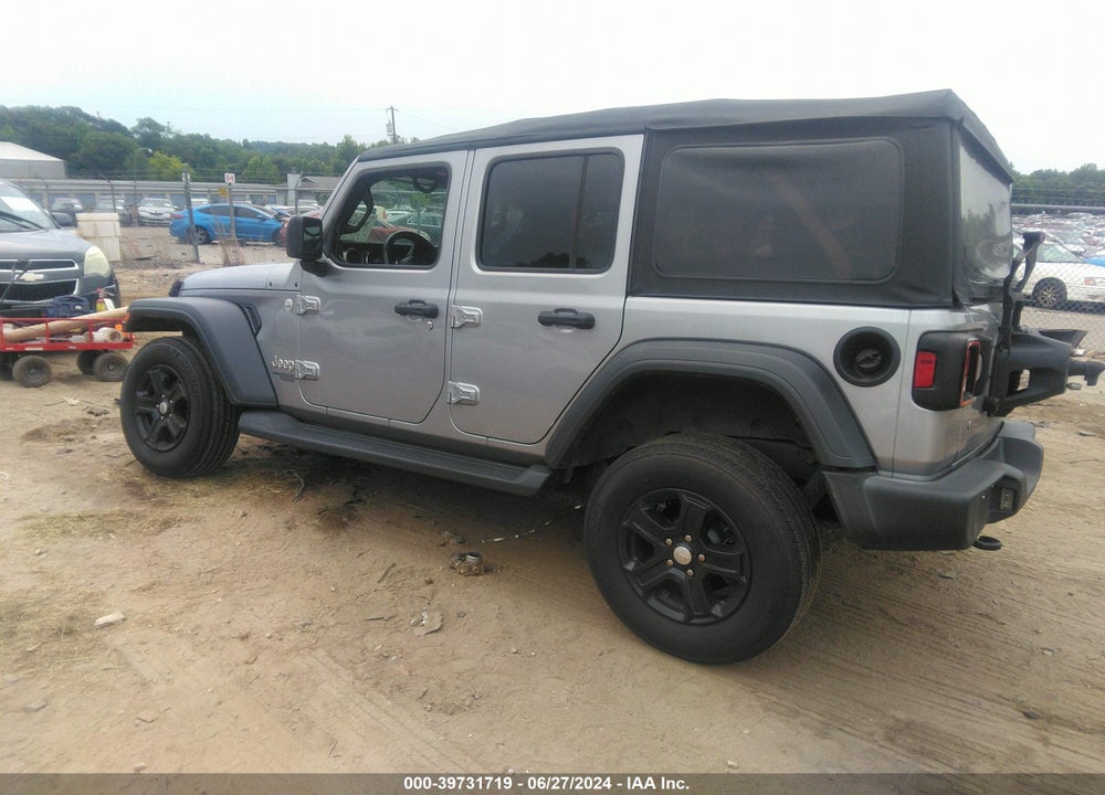 2018 JEEP WRANGLER UNLIMITED SPORT S 4X4 VIN: 1C4HJXDGXJW173698