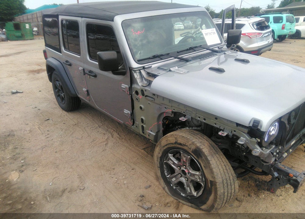 2018 JEEP WRANGLER UNLIMITED SPORT S 4X4 VIN: 1C4HJXDGXJW173698