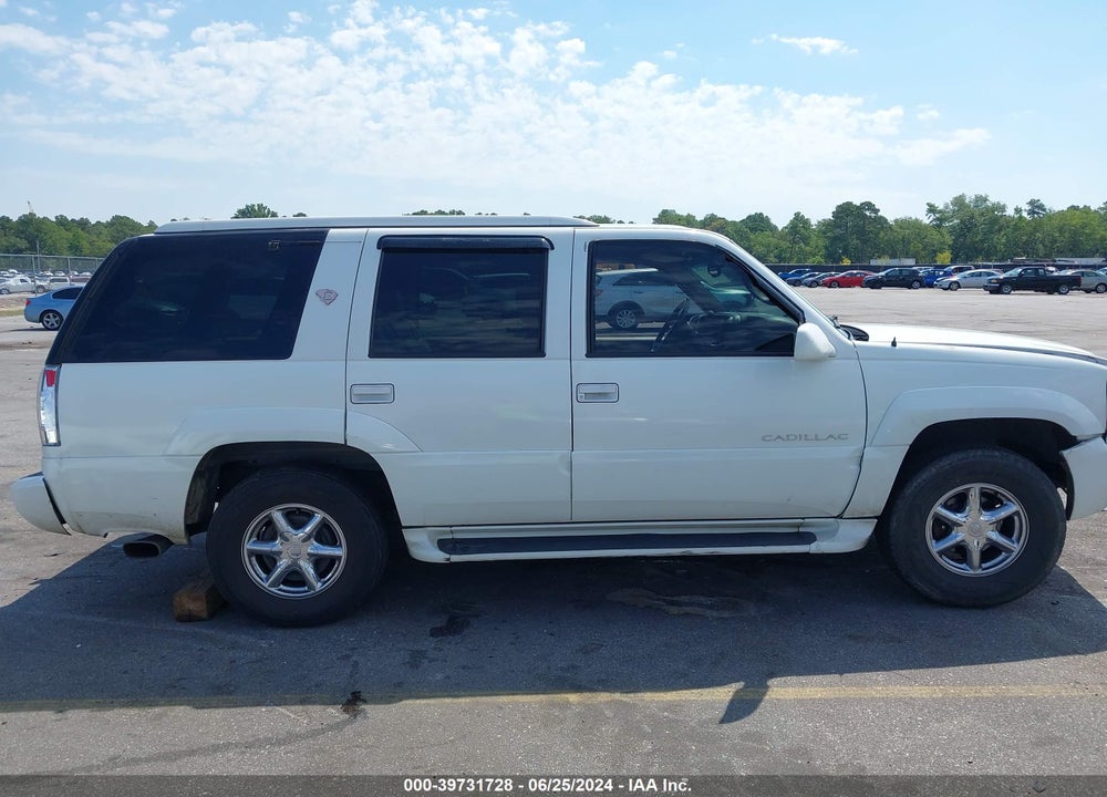 2000 CADILLAC ESCALADE STANDARD VIN: 1GYEK13R2YR127320