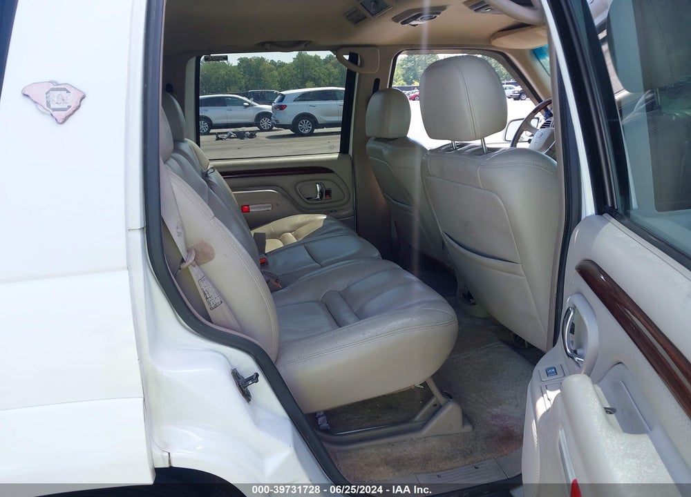 2000 CADILLAC ESCALADE STANDARD VIN: 1GYEK13R2YR127320