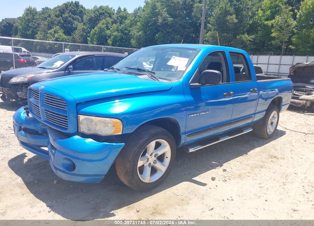 2004 DODGE RAM 1500 SLT/LARAMIE VIN: 1D7HA18D14S543497