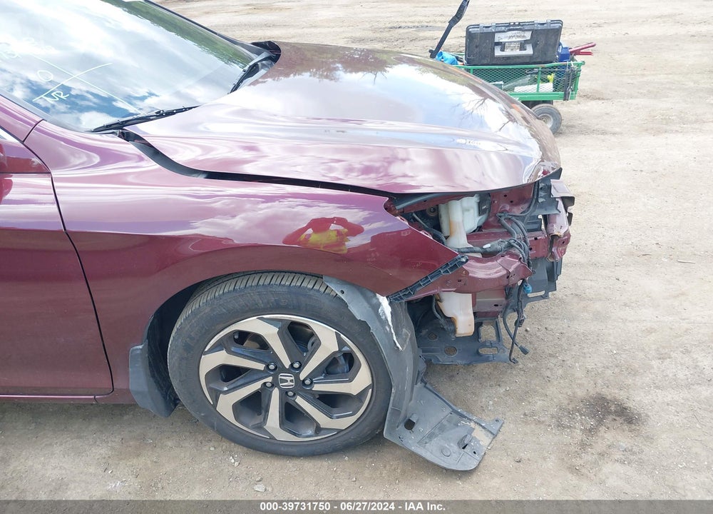 2017 HONDA ACCORD EX-L VIN: 1HGCR2F85HA105622