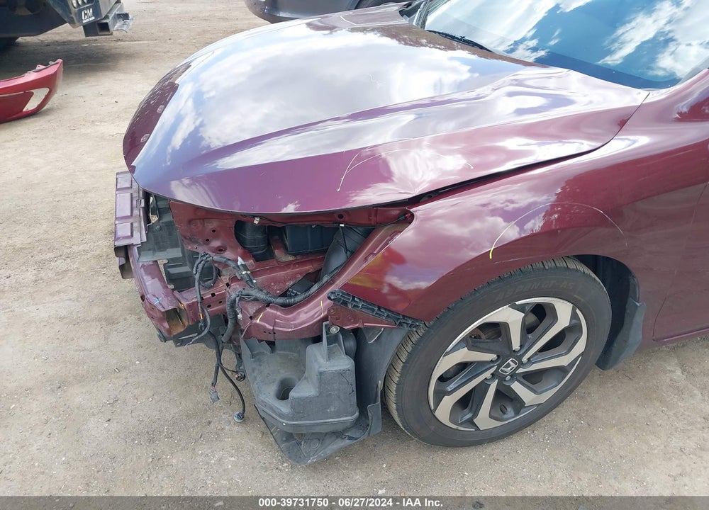 2017 HONDA ACCORD EX-L VIN: 1HGCR2F85HA105622