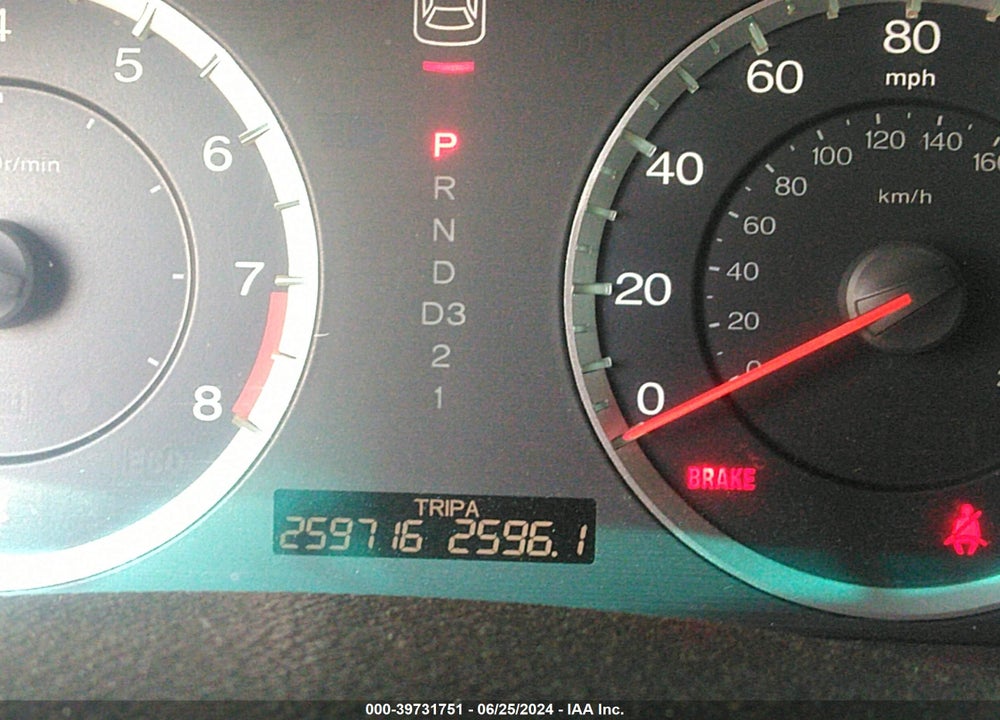 2012 HONDA ACCORD 2.4 EX-L VIN: 1HGCP2F83CA153747