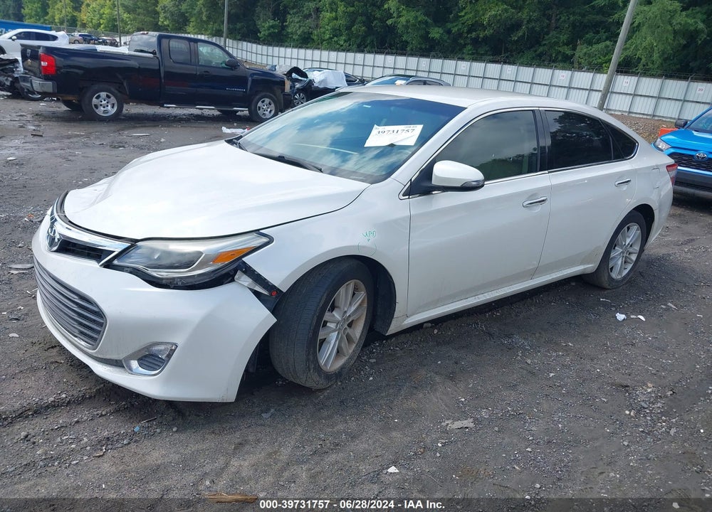 2014 TOYOTA AVALON XLE VIN: 4T1BK1EB4EU078070