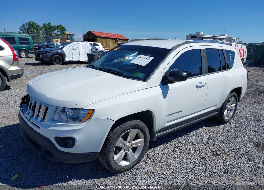 2012 JEEP COMPASS LATITUDE VIN: 1C4NJDEB3CD599364