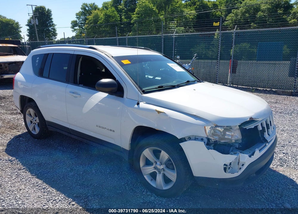 2012 JEEP COMPASS LATITUDE VIN: 1C4NJDEB3CD599364