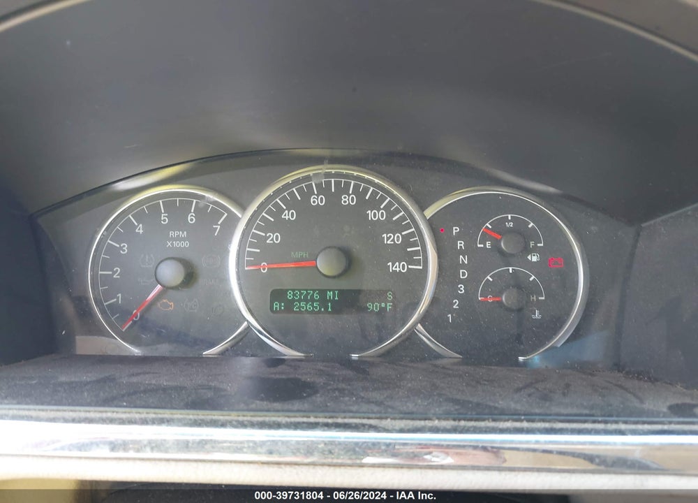 2009 BUICK LACROSSE CXL VIN: 2G4WD582291267994