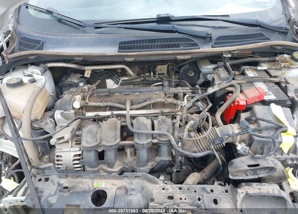 2018 FORD FIESTA S VIN: 3FADP4AJXJM129167