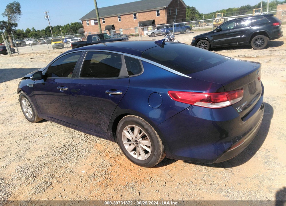 2018 KIA OPTIMA LX VIN: 5XXGT4L38JG186809