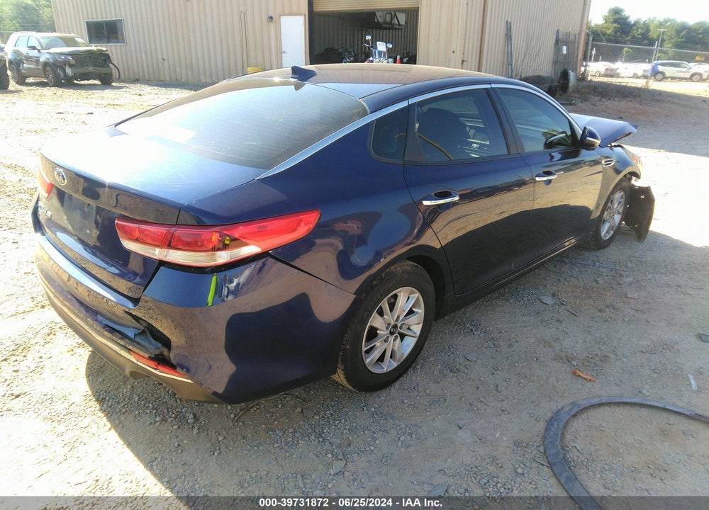 2018 KIA OPTIMA LX VIN: 5XXGT4L38JG186809