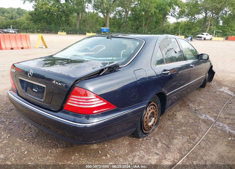 2006 MERCEDES-BENZ S 500 4MATIC VIN: WDBNG84J46A471170