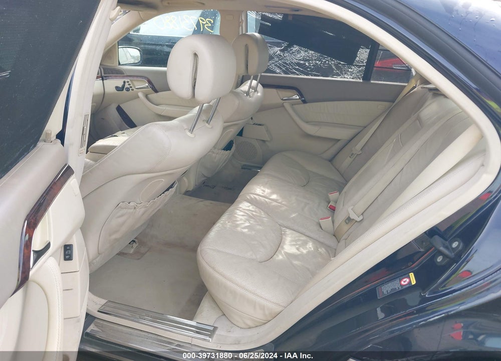 2006 MERCEDES-BENZ S 500 4MATIC VIN: WDBNG84J46A471170