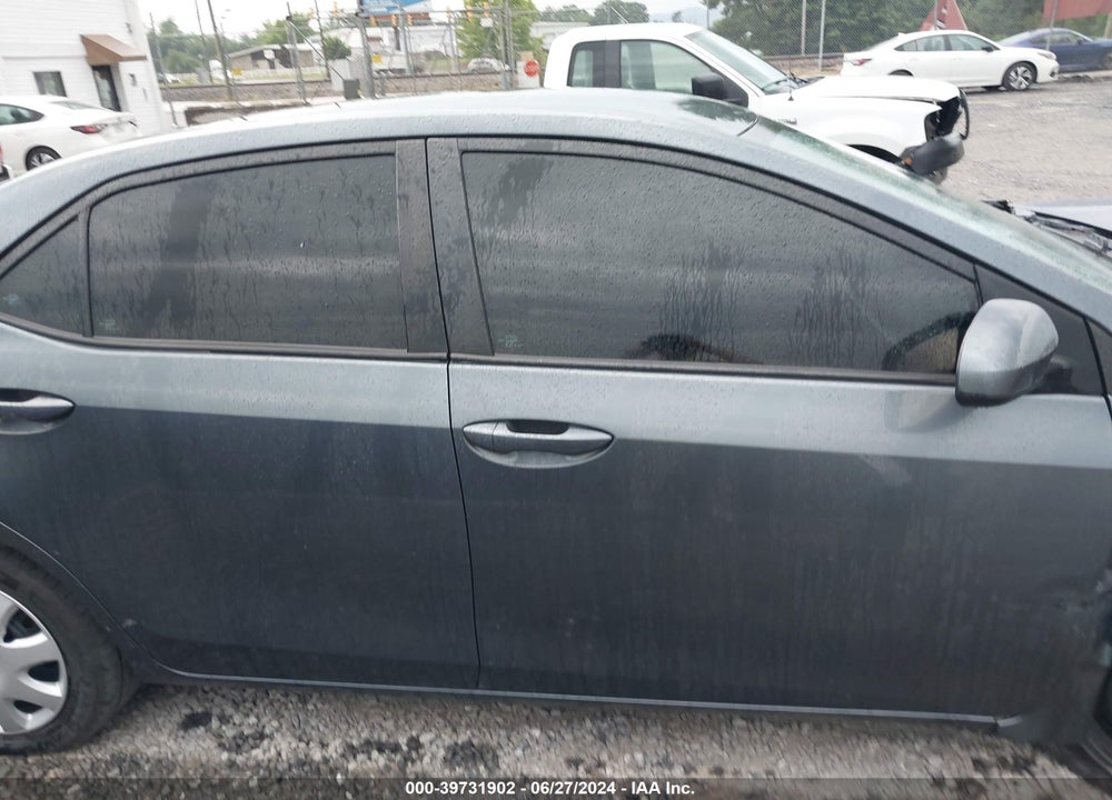 2016 TOYOTA COROLLA LE VIN: 5YFBURHE5GP379501