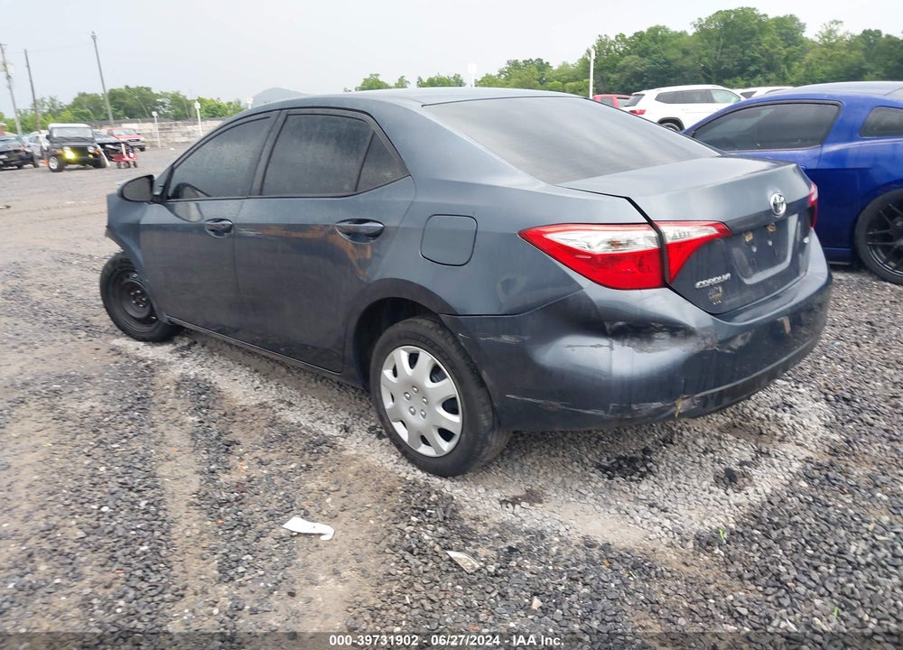 2016 TOYOTA COROLLA LE VIN: 5YFBURHE5GP379501
