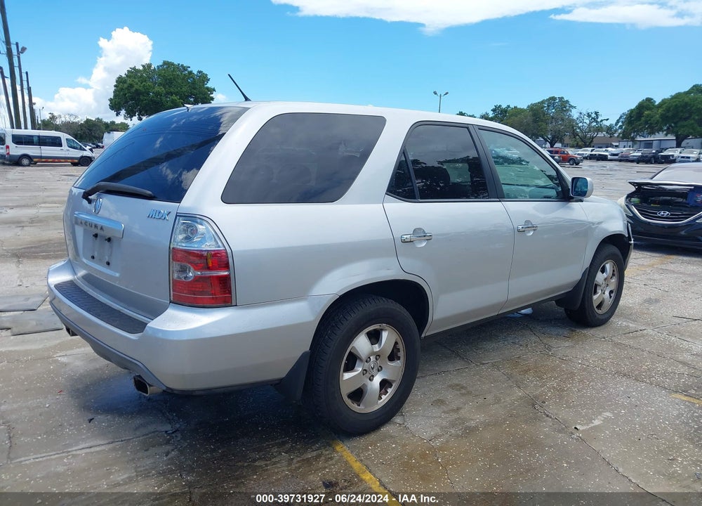 2004 ACURA MDX VIN: 2HNYD18264H510612