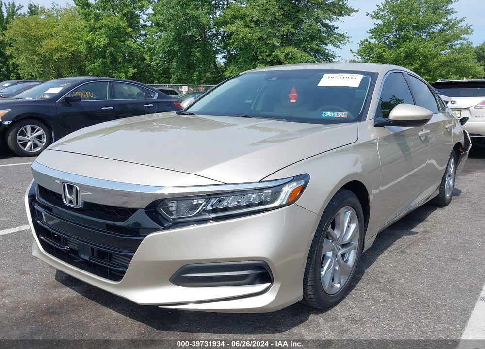 2018 HONDA ACCORD LX VIN: 1HGCV1F14JA052796