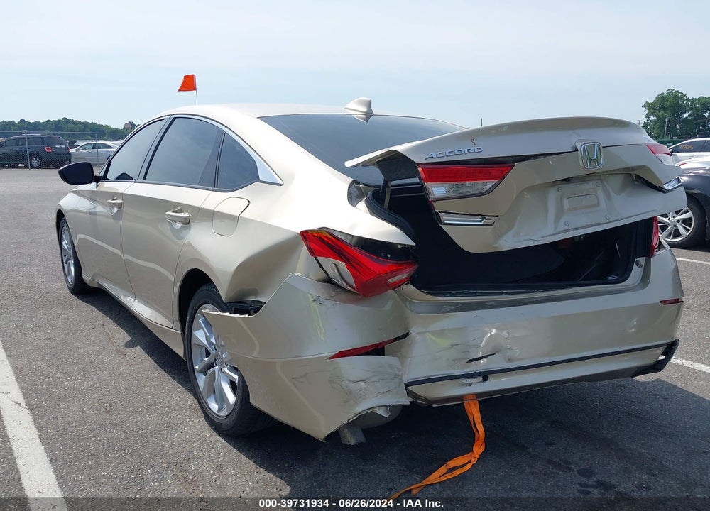 2018 HONDA ACCORD LX VIN: 1HGCV1F14JA052796