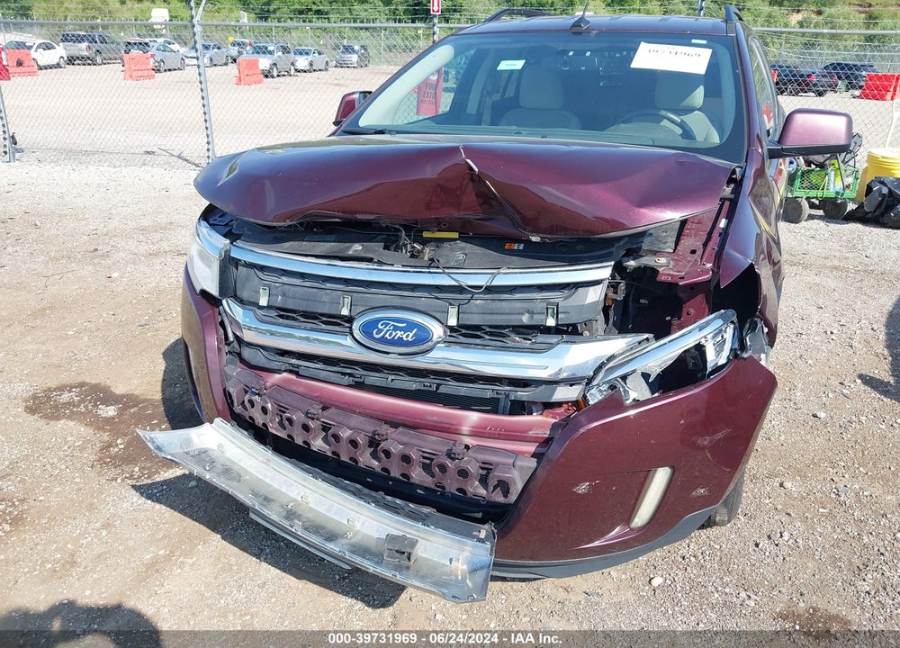 2011 FORD EDGE SEL VIN: 2FMDK4JC2BBA74951