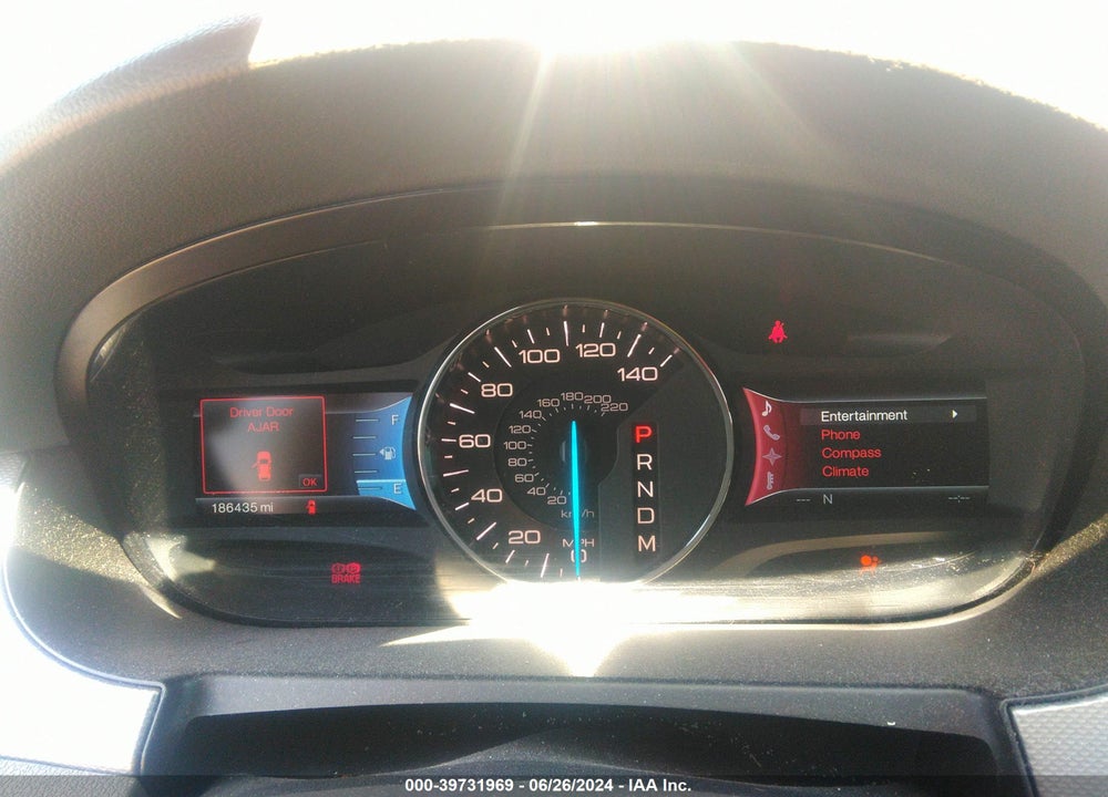 2011 FORD EDGE SEL VIN: 2FMDK4JC2BBA74951