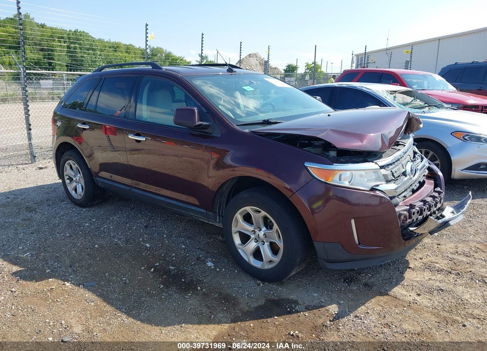 2011 FORD EDGE SEL VIN: 2FMDK4JC2BBA74951