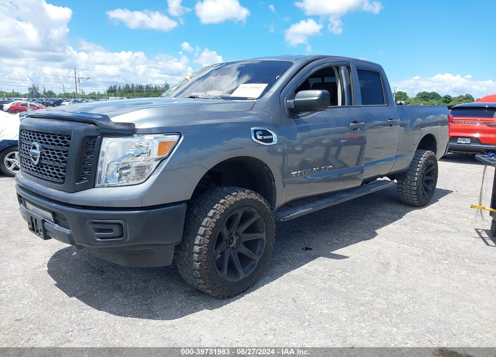 2018 NISSAN TITAN XD S DIESEL VIN: 1N6BA1F33JN514990
