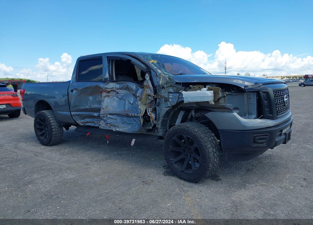 2018 NISSAN TITAN XD S DIESEL VIN: 1N6BA1F33JN514990