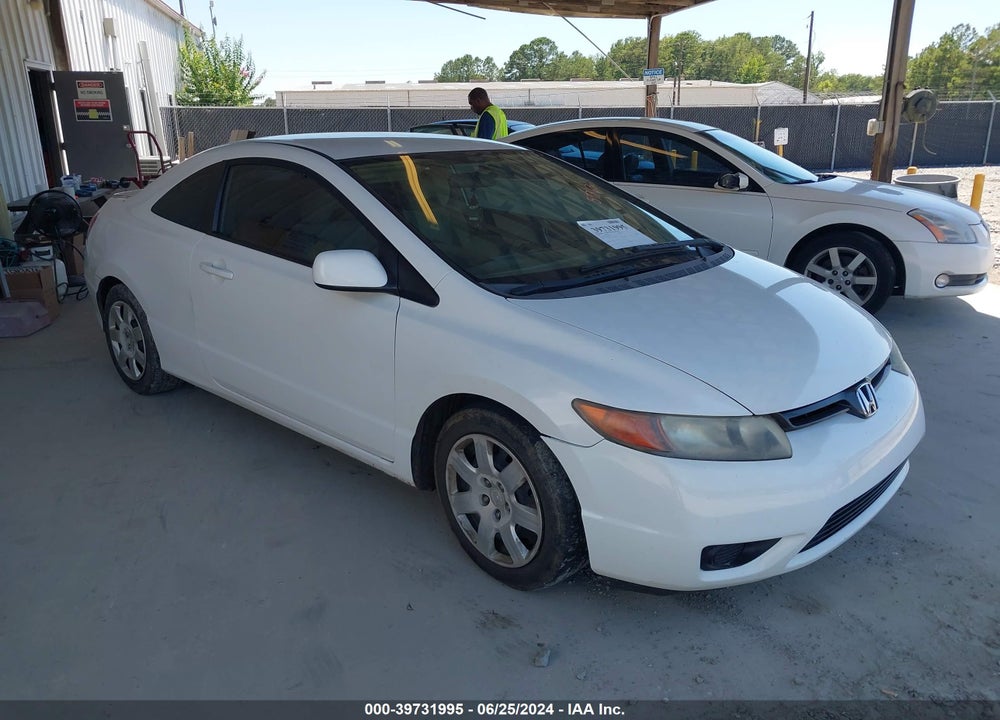 2007 HONDA CIVIC LX VIN: 2HGFG12687H573636