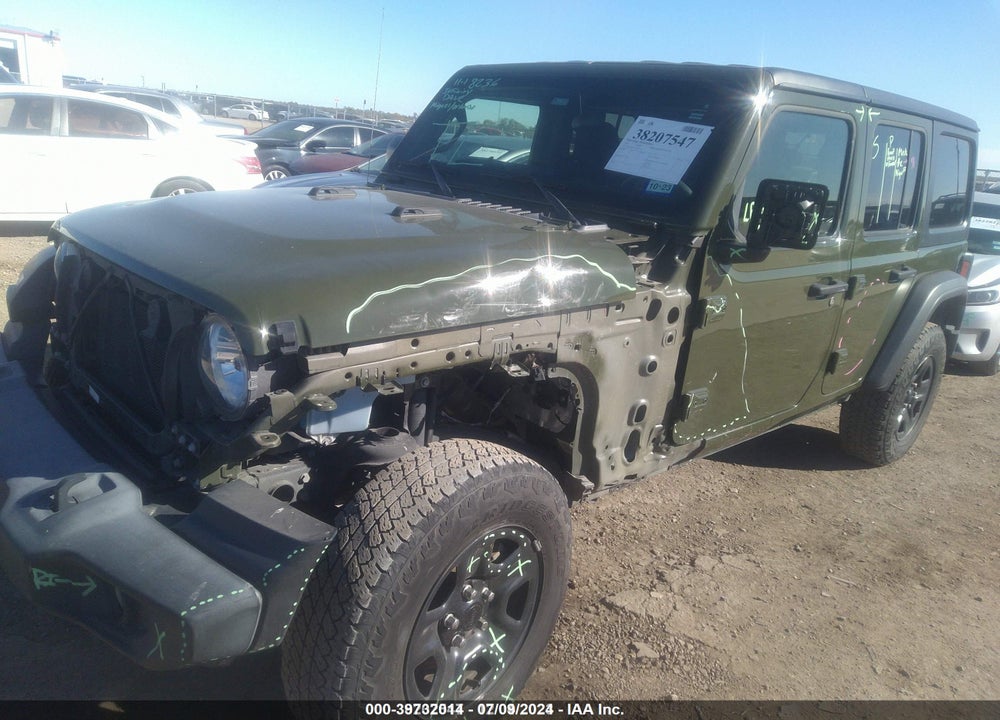2020 JEEP WRANGLER UNLIMITED SPORT 4X4 VIN: 1C4HJXDG1LW349170