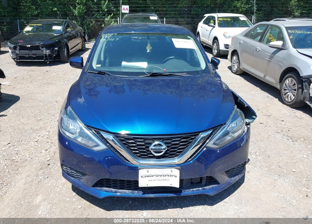 2018 NISSAN SENTRA SV VIN: 3N1AB7AP2JY287127