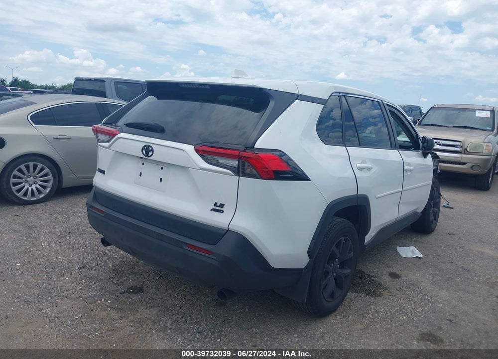 2022 TOYOTA RAV4 LE VIN: 2T3F1RFV9NW310374